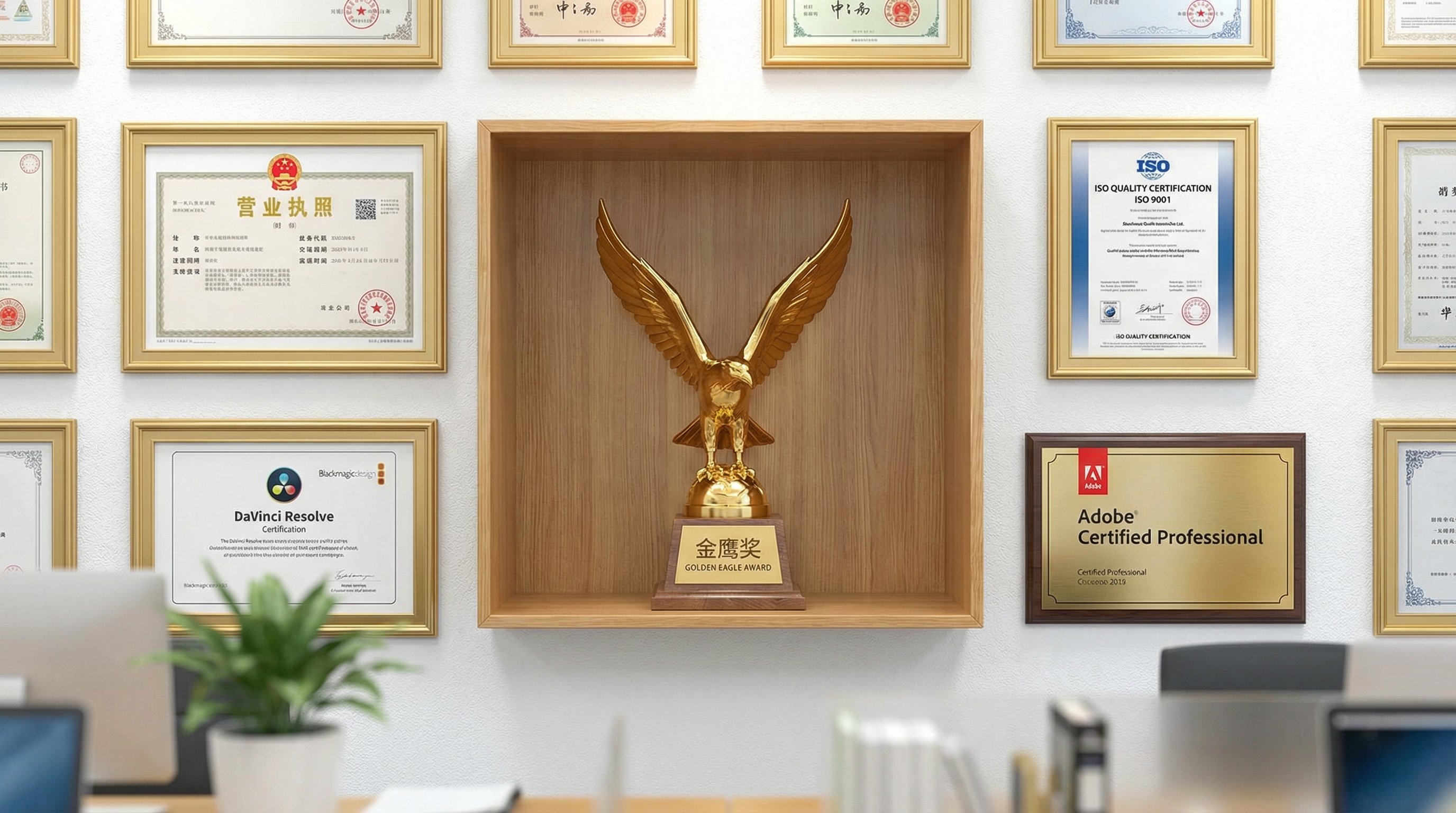 大象传媒公司认证证书