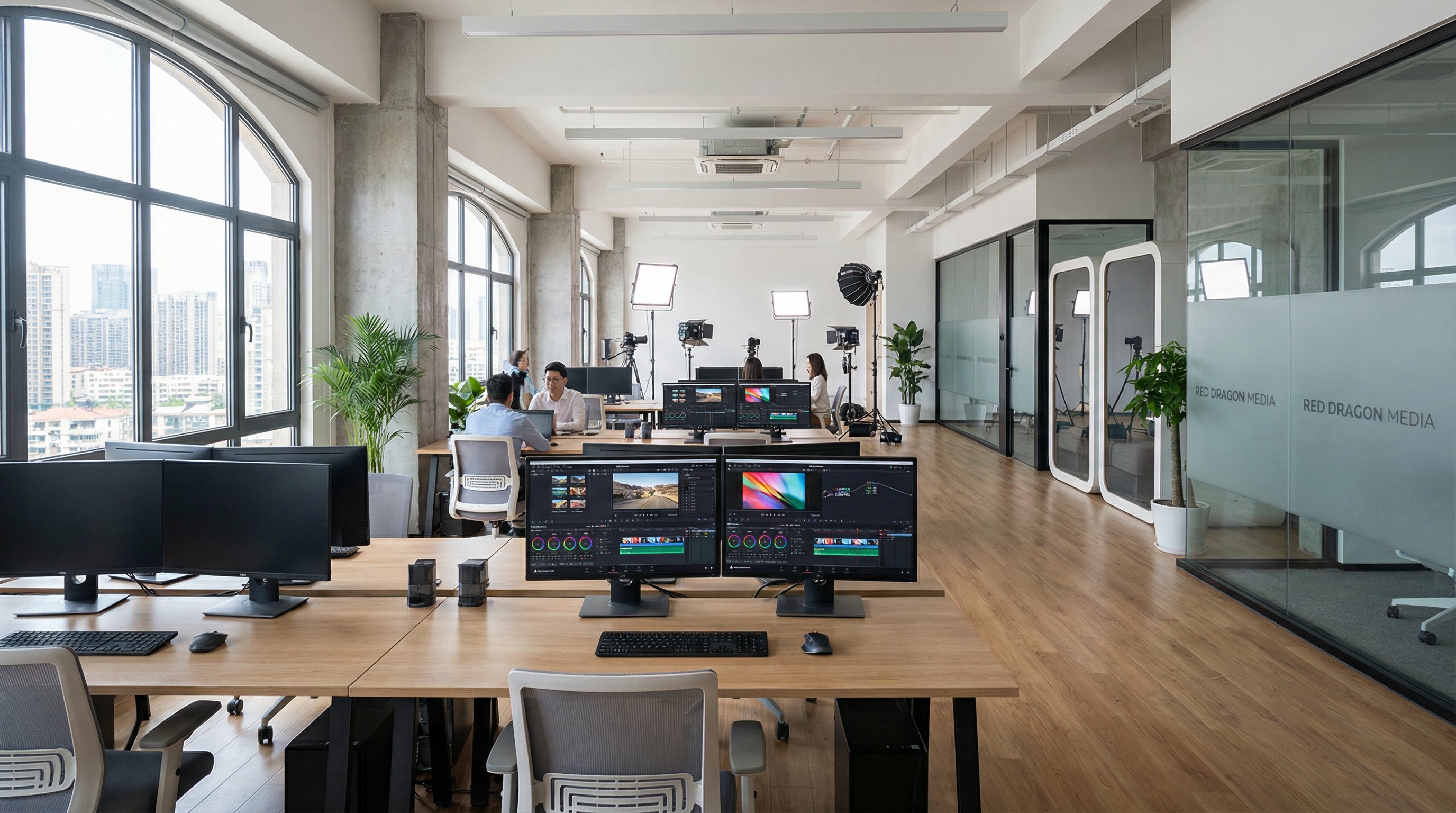 大象传媒公司办公室